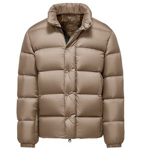 Veste matelassée imperméable et respirante à fermeture éclair intégrale, coupe classique, pour homme, design personnalisé OEM, 2026 - Product Image 1