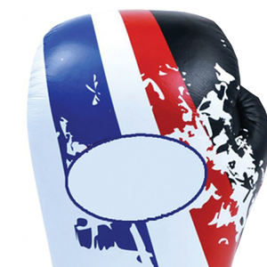 Gants de boxe personnalisés en cuir PU avec logo couleur, sublimés, fabriqués en PVC, entraînement personnalisé, arts martiaux, lacets - Product Image 4