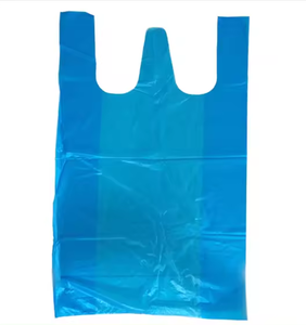 Bolsa De plástico reciclable PE personalizada al por mayor, chaleco de supermercado desechable, bolsas de compras ecológicas para supermercado - Product Image 1
