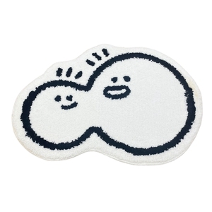 Tapis de salle de bain personnalisé troupeau/Sherpa/flanelle tapis de bain antidérapant - Product Image 1