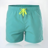 Shorts de bain décontractés pour hommes à prix de gros, motif floral entièrement personnalisable, séchage rapide, polyester extensible pour la natation et la plage