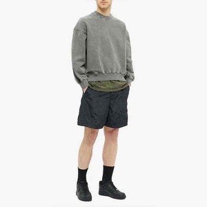 Sweat-shirts d'hiver personnalisés de haute qualité en molleton délavé pour hommes avec impression numérique, broderie et poche - Product Image 4
