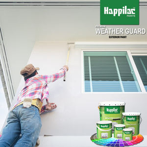 Meilleure qualité peinture murale extérieure écologique blanche anti-humidité imperméable à l'eau protection contre les intempéries peinture extérieure en émulsion acrylique latex - Product Image 4