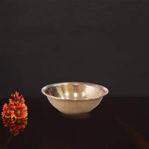 Vente en gros d'usine Bol décoratif en cuivre de luxe Vaisselle polie pour la maison Hôtel Fête Exportation dans le monde entier - Product Image 5