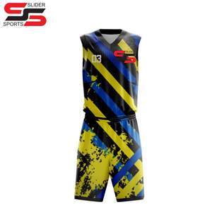 Uniforme de baloncesto, uniformes de baloncesto juvenil, impresión por sublimación, conjuntos de uniformes de baloncesto para hombres - Product Image 3