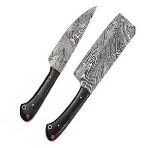 Vente en gros service personnalisé OEM ODM de haute qualité meilleur prix ensemble de couteaux de chef de cuisine en acier Damas ensemble de couteaux de cuisine faits à la main - Product Image 2