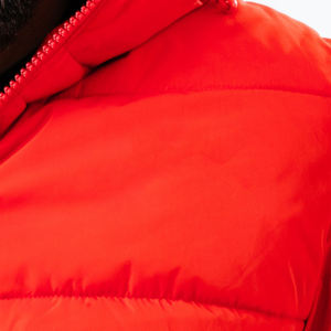 แจ็คเก็ตฤดูหนาวผู้ชายรุ่นใหม่ ผ้าฝ้ายระบายอากาศดี ทรงบับเบิ้ล มีฮู้ด คอตั้ง ผ้าบางยาว ตกแต่งกระเป๋า ขายส่ง - Product Image 5