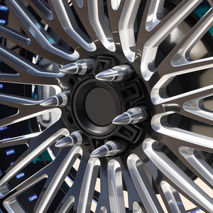 Rines de Aleación Forjados Mecanizados por CNC para Camioneta, 5x135 5x139.7 6x135 6x139.7 20x9J 22x10J, Resistentes, para Chevy Silverado GMC Sierra - Product Image 2