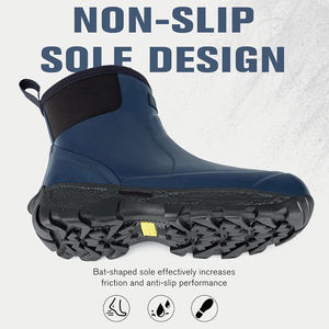 أحذية مطاطية خفيفة الوزن جديدة وشعبية لعام <span class=keywords><strong>2026</strong></span> بتصميم شعار مخصص ومقاومة للماء للرجال - Product Image 4
