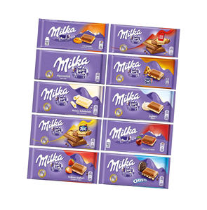 Chocolate Milka al por mayor en barras de 100g, cantidades completas por paleta, 72 cajas por paleta para distribuidores a gran escala y cadenas de supermercados - Product Image 1