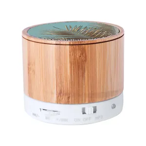 Haut-parleur en bambou écologique Sonara, gadget USB promotionnel - Product Image 3