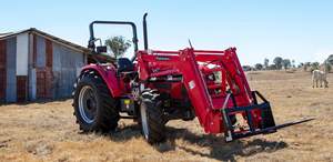 Mini tracteur Mahindra 2600 série 2638 HST avec chargeur et pelle rétrocaveuse, occasion et neuf à prix abordable, MAHINDRA MAX 28 2025 - Product Image 5