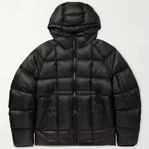 Veste matelassée d'hiver légère pour hommes Manteau matelassé à capuche avec rembourrage chaud Veste d'hiver Streetwear à la mode pour homme - Product Image 1