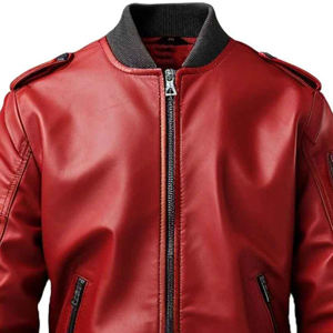 Nouvelle Collection – Blouson Bomber en Cuir Véritable Enduit, Design Personnalisé, Printemps 2025 – Qualité Supérieure, Mode Masculine, Style Urbain - Product Image 5