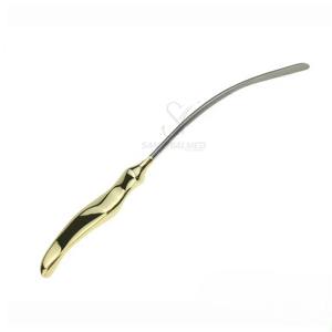 Lame ronde demi incurvée de dissecteur d'ascenseur d'endofront/cuir chevelu de qualité supérieure SHAPER, largeur 7mm, longueur 26cm avec poignée Ergo rigide - Product Image 1