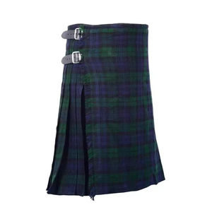 Kilt écossais des Highlands de 5 yards, 13 OZ, avec sporran à motif d'arbrisseau, ensemble de 6 pièces, ensemble de kilt tartan pour hommes, tenue écossaise traditionnelle - Product Image 2