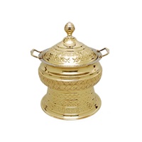 Service de traiteur Pot de service alimentaire de qualité standard Plat de serveur de nourriture Plat de chauffe-plat plaqué argent Utilisation de la restauration d'hôtel de luxe