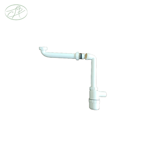 Kit de descarga de urinario de plástico PP blanco moderno, sistema de drenaje antiolor de alta calidad para cocina, inodoro, baño, color personalizable - Product Image 2