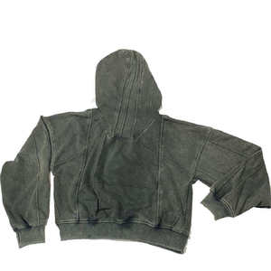 Kivotech Nuevas Sudaderas con Capucha de Moda, de Peso Pesado, Mezcla de Poliéster/Algodón, con Cremallera, Hechas a Medida, Oversize, Lavado Ácido, Otoño, en Oferta - Product Image 4