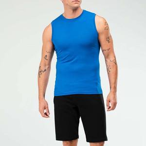 Chemise sans manches de haute qualité Muscle Gym Fitness Débardeurs de musculation personnalisés OEM pour hommes Vêtements pour hommes grande taille - Product Image 6