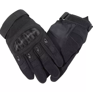 Custom Wholesale Black Green Half Finger Cut Resistant Hunting Shooting Tactical Gloves Gloves <b>For</b> Unisex - Product Image 5