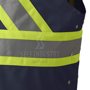 Meilleure vente gilet de sécurité respirant avec conception personnalisée nouvelle arrivée à prix raisonnable Logo personnalisé pris en charge - Product Image 5
