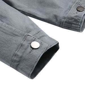 Design Premium manches longues respirant 2025 vente en gros Unique col rabattu hommes vestes homme vestes veste pour homme - Product Image 3