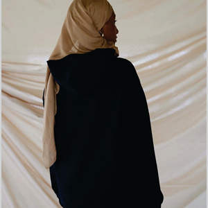 Vente en gros Chemise à capuche haute visibilité pour hommes personnalisée Free Palestine Zipper Loose Fit Black Cartoon Vintage Fleece pour l'hiver - Product Image 3