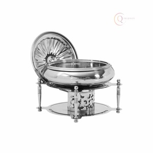 Recipiente para Calentar Comida Clásico y Duradero de Acero Inoxidable con Tapa |   Para Catering, Bodas y Restaurantes - Product Image 6