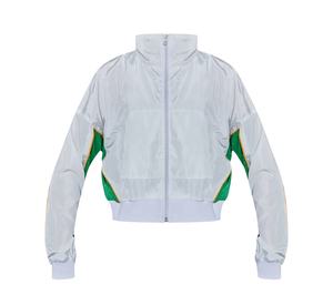 Chaqueta Cortavientos de Nailon Reflectante de Alta Calidad para Mujer, Chaqueta Corta con Cremallera, Chaquetas de Nailon para Mujer, Chaquetas Casuales Cortas para Mujer - Product Image 1