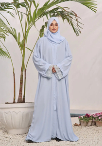 Abaya élégante pour femmes musulmanes, robe islamique pour femmes, haute qualité, anti-UV, respirante, séchage rapide, légère, décontractée, style moderne, nouveau style - Product Image 4