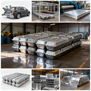 Lingotes de Aluminio 99.7% Puro para Fundición, Fabricación Automotriz, Maquinaria de Ingeniería y Componentes Eléctricos - Product Image 5