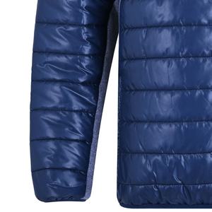 Veste d'hiver matelassée pour homme, mode streetwear, respirante, vêtements d'extérieur matelassés, grande taille, fermeture éclair imperméable, coupe-vent en laine - Product Image 3