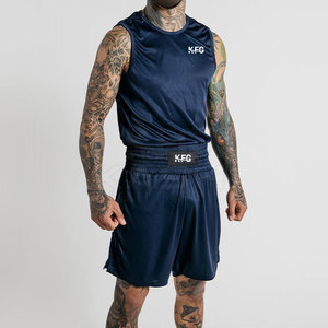 Tenue de sport légère pour la boxe, en polyester/nylon, conçue pour des mouvements rapides, entraînement confortable, contrôle de la transpiration, fiable - Product Image 1