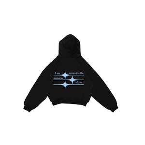 OEM personnalisé 100% haute qualité unisexe pull à capuche hommes surdimensionné graphique coton polyester 280 320 GSM solide motif broderie - Product Image 6