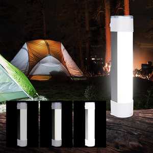 ไฟ LED แบบชาร์จไฟได้ขนาด 8 นิ้วสำหรับการตั้งแคมป์-กันน้ำระดับ IP54 ความสว่าง 400 ลูเมน รับประกัน 1 ปี - Product Image 3