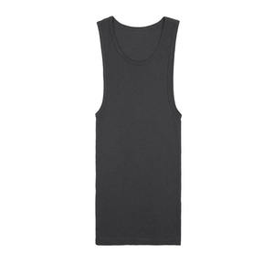 Logo personnalisé coton hommes entraînement été respirant impression débardeurs Fitness Stringer hommes côtelé débardeur - Product Image 5