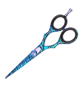 Tijeras profesionales para peluquería, tijeras de corte de pelo de peluquero de acero inoxidable recubiertas de papel con tornillo ajustable - Product Image 6