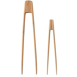 Juego de 2 pinzas multifunción de madera para comida, tostadas de cocina y patatas fritas, pinzas para restaurante, Bar, accesorios en el mejor de los casos - Product Image 1