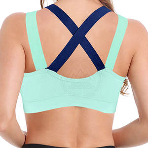 Soutien-gorge de sport pour femme fabriqué au Pakistan Active Wear Spandex Polyester Plus Size & Caractéristiques respirantes - Product Image 2
