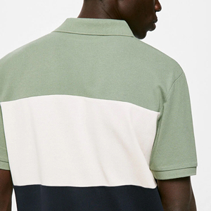 Polos transpirables para hombre para el verano Camisetas Polo de manga corta de mezcla de algodón de alta calidad con diseño personalizado hecho a medida - Product Image 2