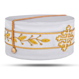 Gorro escocés de lana con patrón de tartán de alta calidad en estilo tradicional Gorras masónicas de rito escocés de 32 grados - Product Image 3