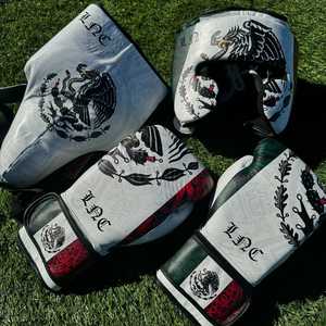 Vente en gros d'ensembles de boxe gagnants personnalisés de haute qualité Gants de boxe gagnants professionnels Protège-tête et aine gagnante - Product Image 1