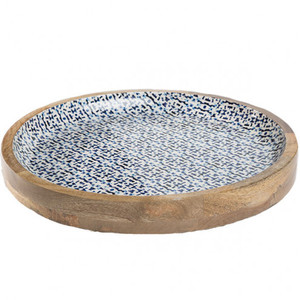 Plateau en bois d'acacia naturel, plateau à fromage pour service, vaisselle, Design traditionnel, écologique et polyvalent - Product Image 5