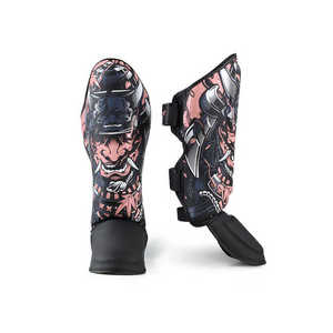 Protège-tibias personnalisés OEM pour hommes/femmes, protecteur universel en coton chaud et nylon chaud avec SHIN PU - Product Image 2