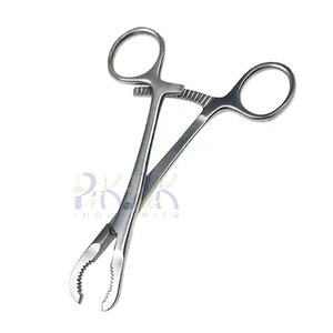 Pinces chirurgicales en acier inoxydable sur mesure de haute qualité, certifiées CE, réutilisables, manuelles, garantie 1 an, OEM acceptable - Product Image 4