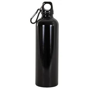 Borraccia Sportiva Personalizzata in Alluminio da 750ml con Moschettone per Stile di Vita Attivo - Product Image 1
