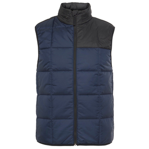 Chaleco acolchado informal para hombre, chaqueta personalizada sin mangas con cuello levantado Reversible ligero de invierno, prendas de vestir exteriores - Product Image 1