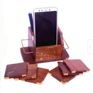 Nuevo Organizador de Escritorio de Madera Marrón Personalizado para Oficina y Escuela, Combinación de Diseño Moderno - Product Image 2