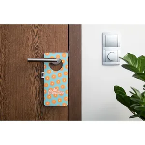Colgador de puerta CreaFelt RPET, accesorios ecológicos para colgar sobre la puerta - Product Image 2